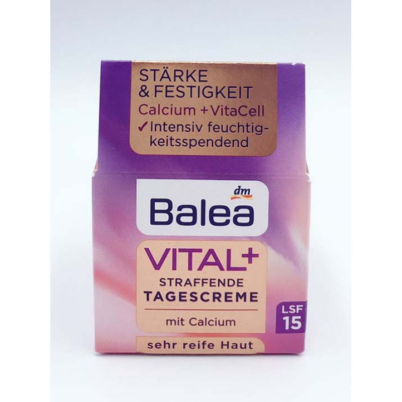 DM 芭樂雅 Balea  VITAL+ PLUS 面霜 精油 深層日霜 50ml