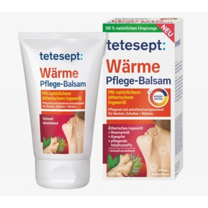 Tetesept 肌肉發熱膏 舒緩 頸肩 肌肉 腰肌 背痛 100ml