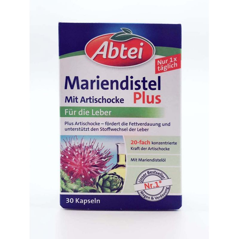 Abtei Mariendistel Plus Artischocke 水飛薊膠囊 30顆