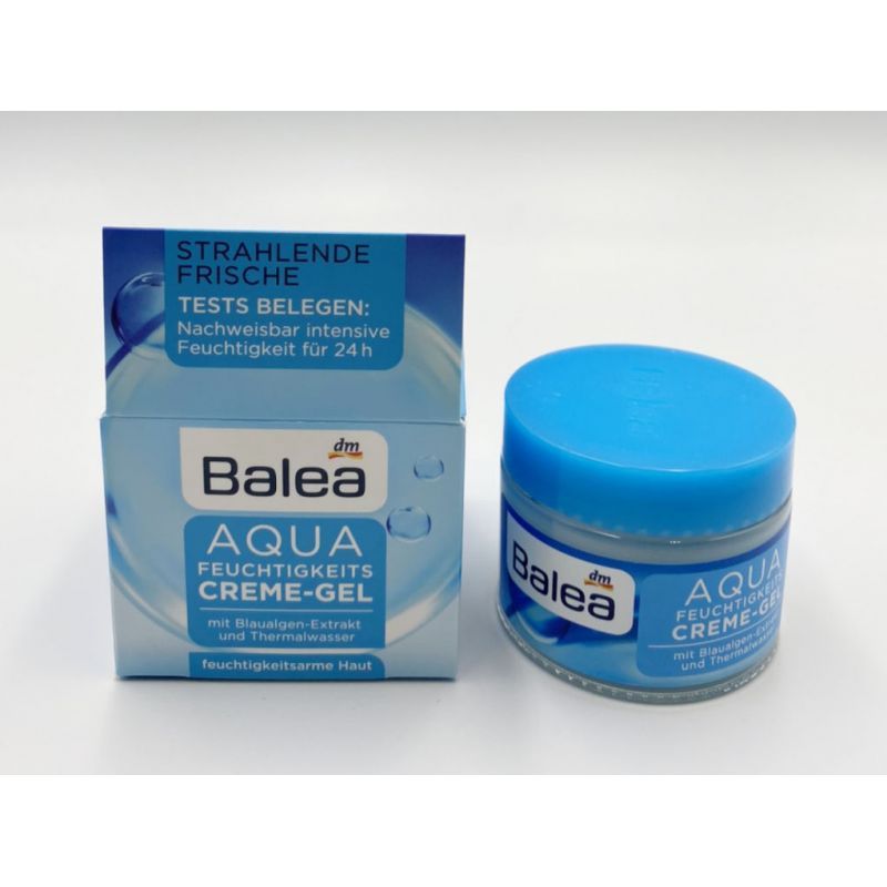 DM 芭樂雅 Balea AQUA藍藻精華24H強效保濕水凝面霜50ml