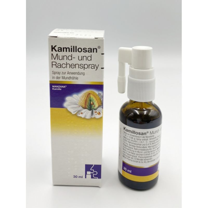 kamillosan天然洋甘菊口腔 喉嚨 清新 噴劑30ml