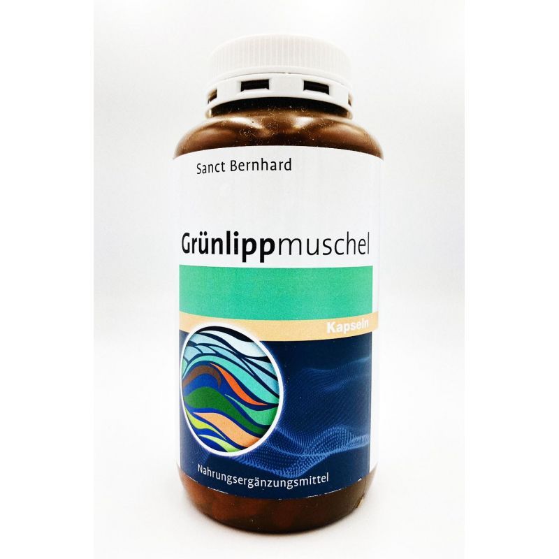 百年聖伯納德 Sanct Bernhard Grunlippmuschel-Kapseln 300 Kapseln 綠唇貽貝膠囊 300粒