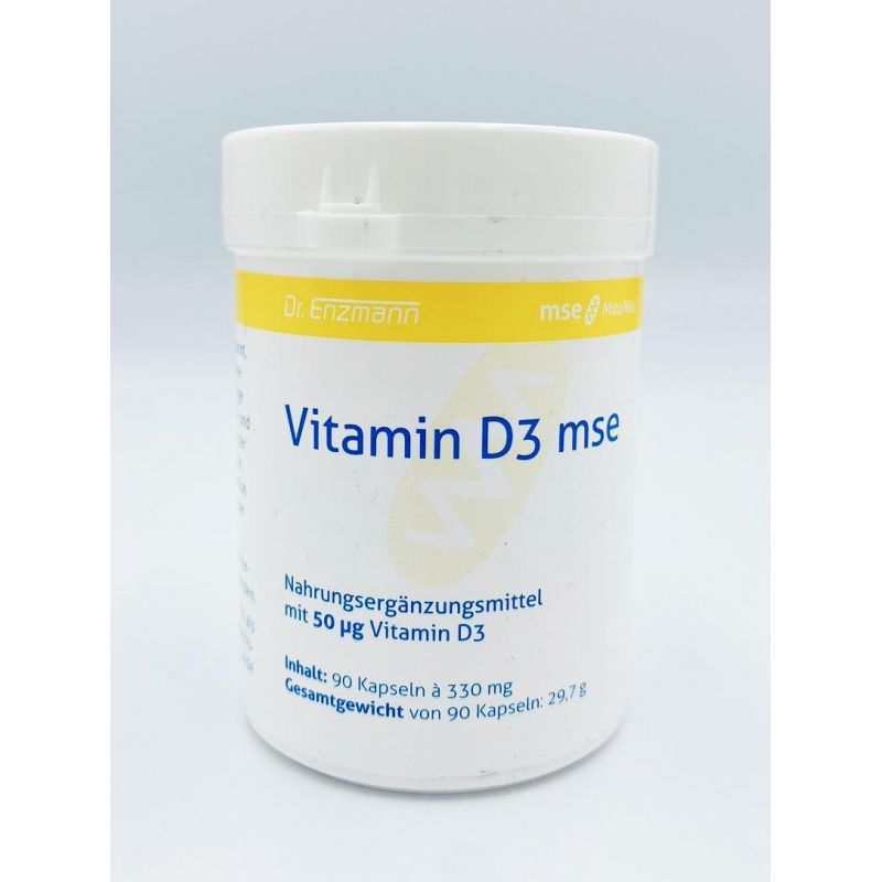Dr.Enzmann恩世蔓維生素D3膠囊Vitamin D3 mse90粒