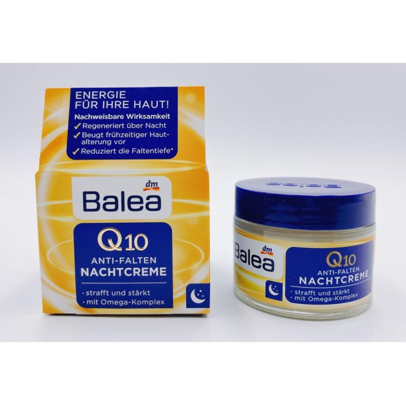 DM 芭樂雅 Balea Q10 抗皺保溼面霜 50ml 夜霜