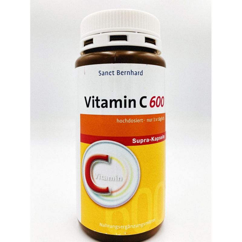 百年聖伯納德 Sanct Bernhard高單位 600mg 維他命C Supra膠囊180入