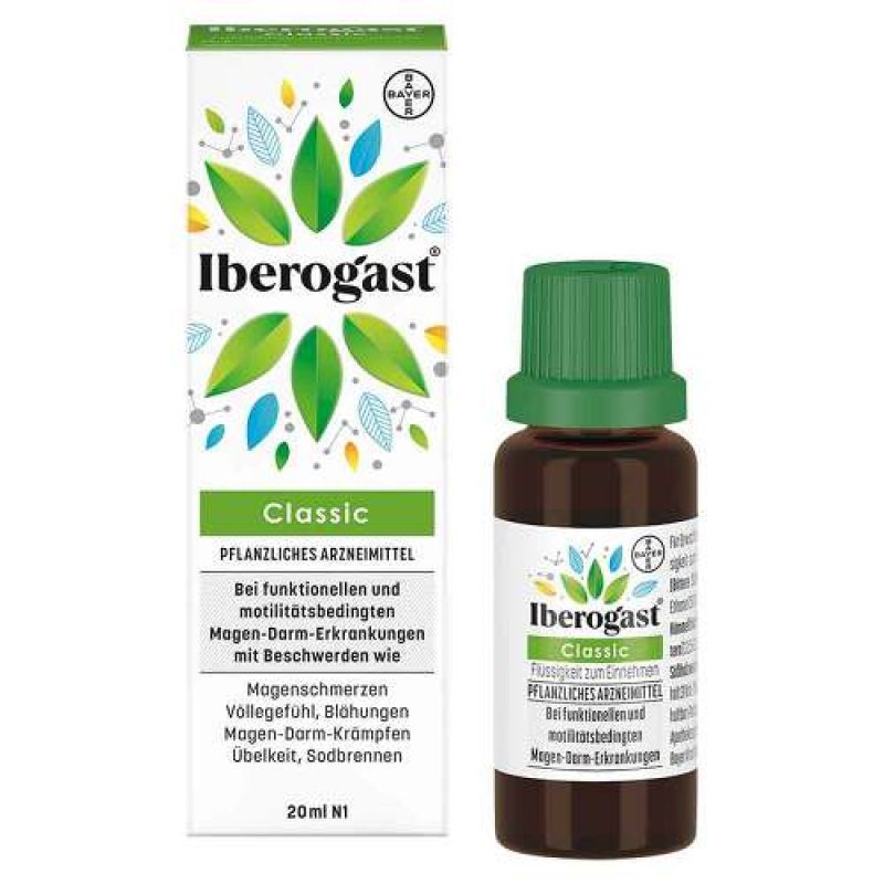 拜耳 Iberogast 天然植物腸胃舒緩調理液 20ml