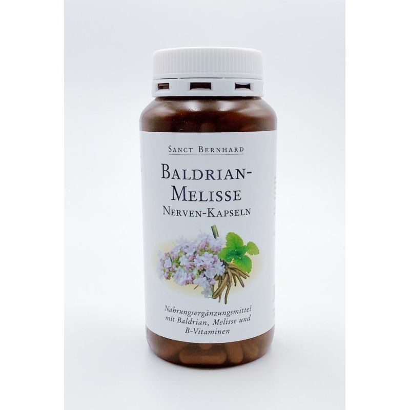 百年聖伯納德 Sanct Bernhard安眠減壓 纈草+香蜂草+B群 安定神經膠囊 240粒