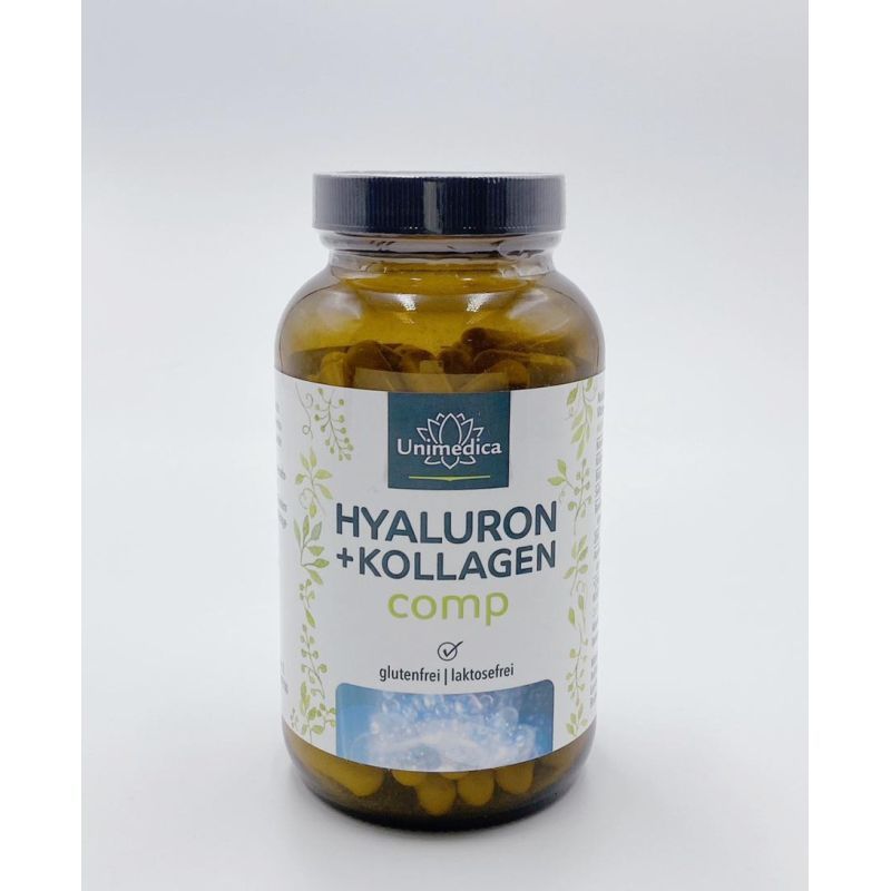 【素食】Unimedica 高單位膠原蛋白玻尿酸膠囊 180入