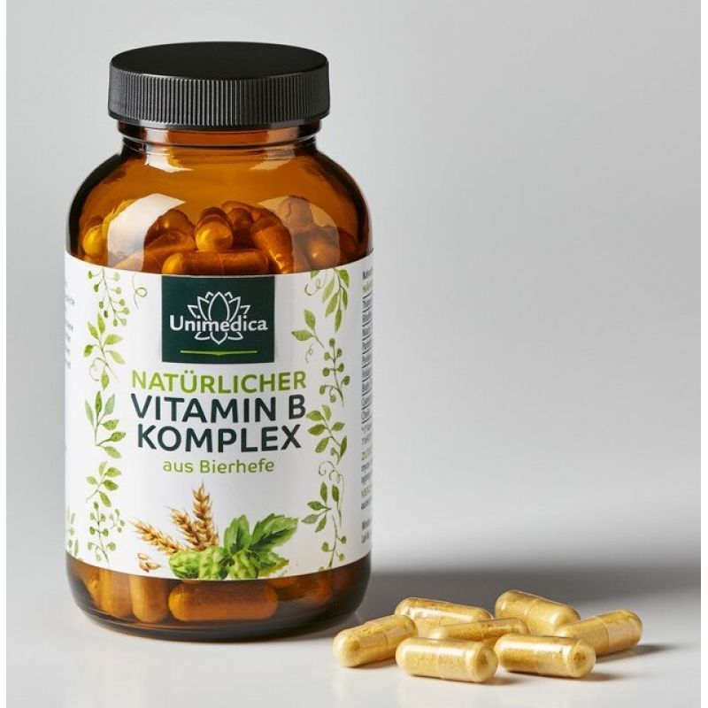 【素食】Unimedica 啤酒酵母萃取維生素B群 120入 天然高純度
