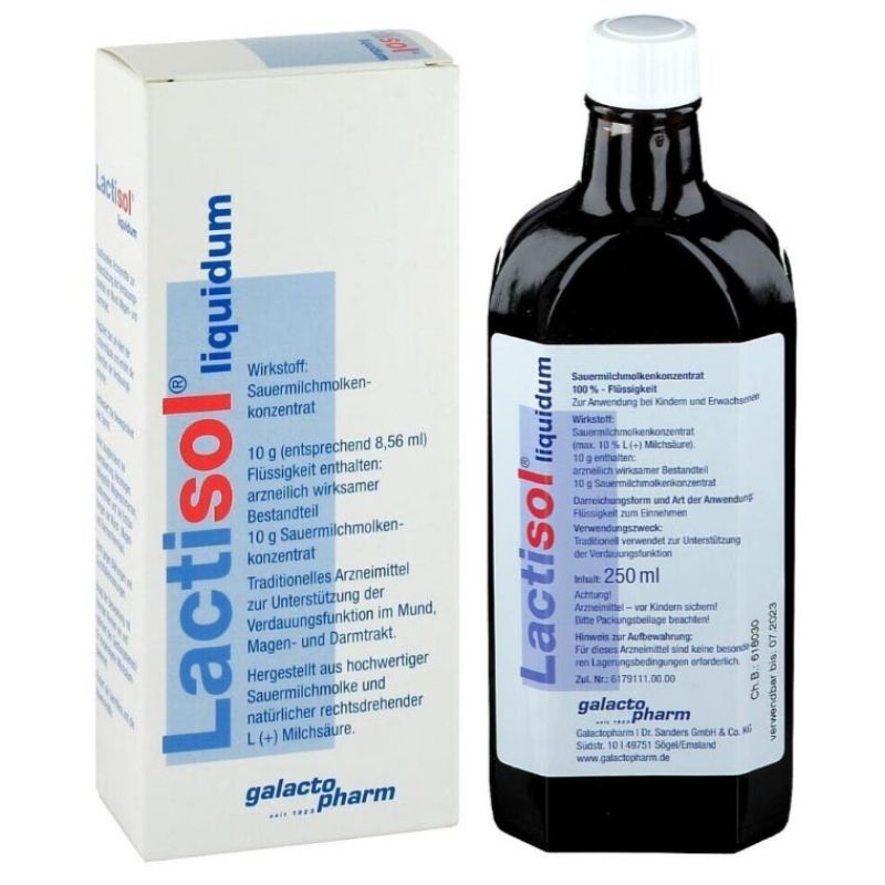 Lactisol liquidum 樂體舒糖漿 250ml 天然發酵乳酸萃取物