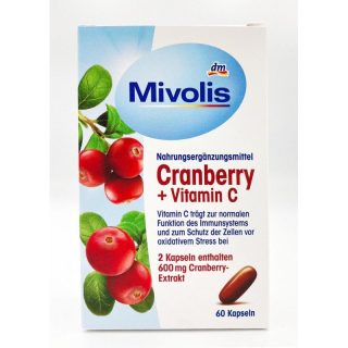 Mivolis 蔓越莓膠囊含維生素C
