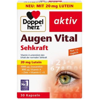 多寶雙心Doppelherz Eyes Vital多維葉黃素 30粒